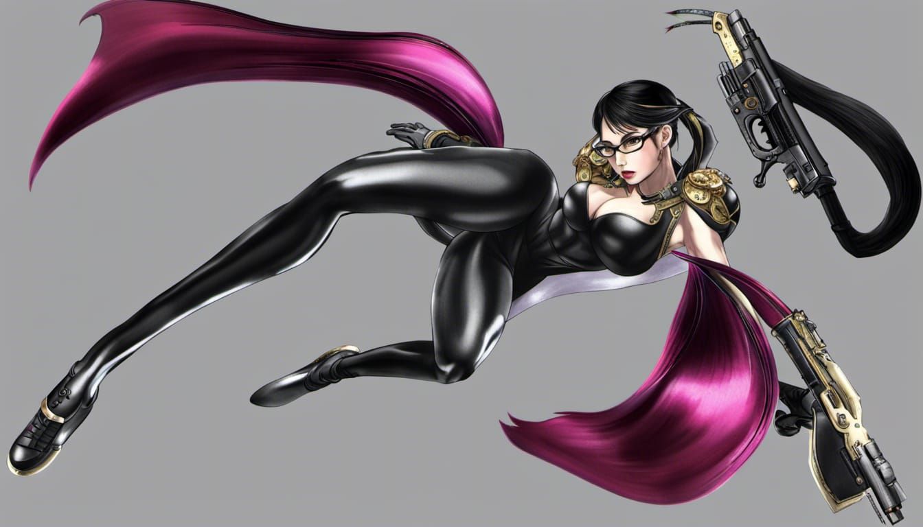 Bayonetta Character Illustration