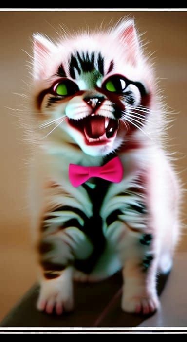 Rocky Horror Kitten: A Demented Baby Picture