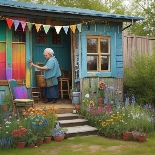 Yesterday, my back door fell to pieces