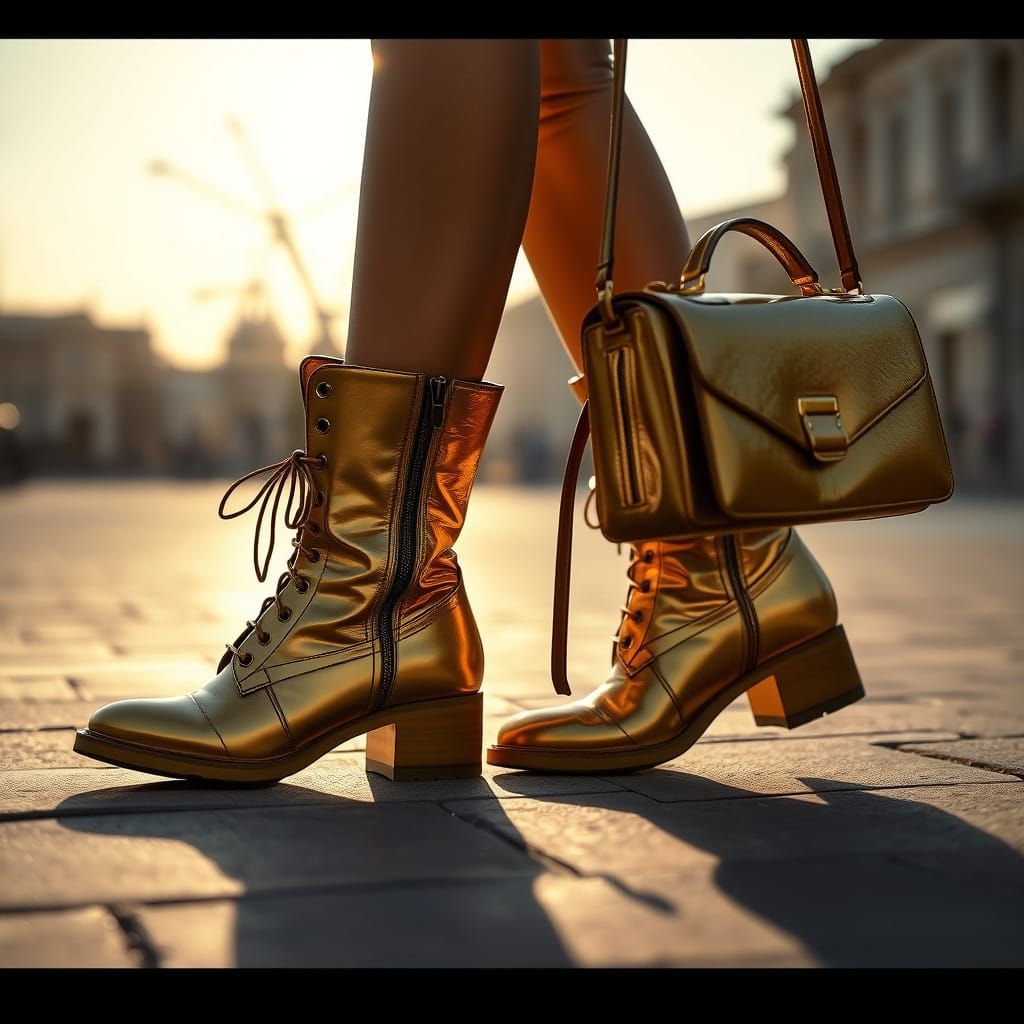 Golden Treasures Shine in Morning Light