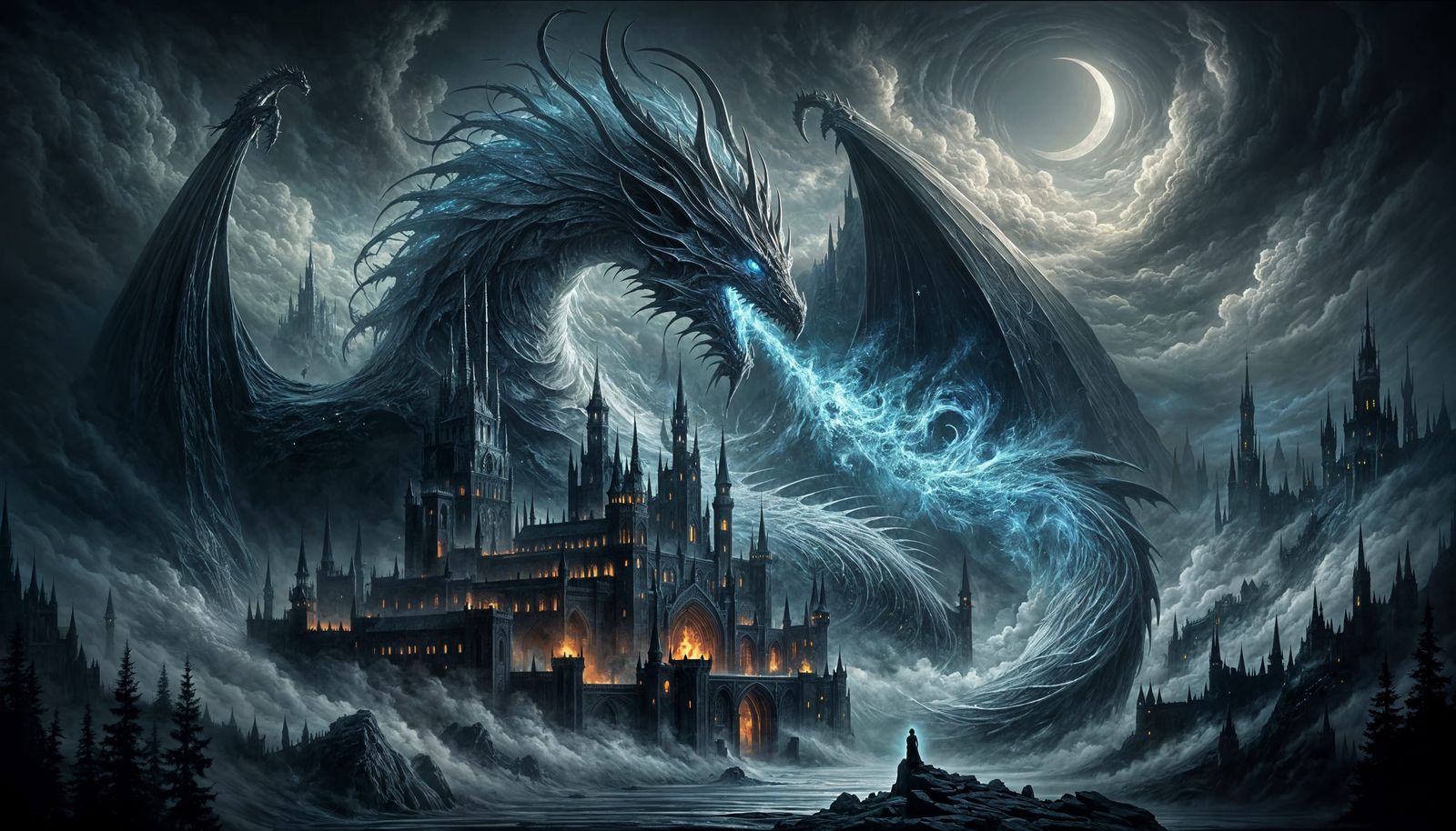 Epic Gothic Dragon Returns in a Blaze of Mystery