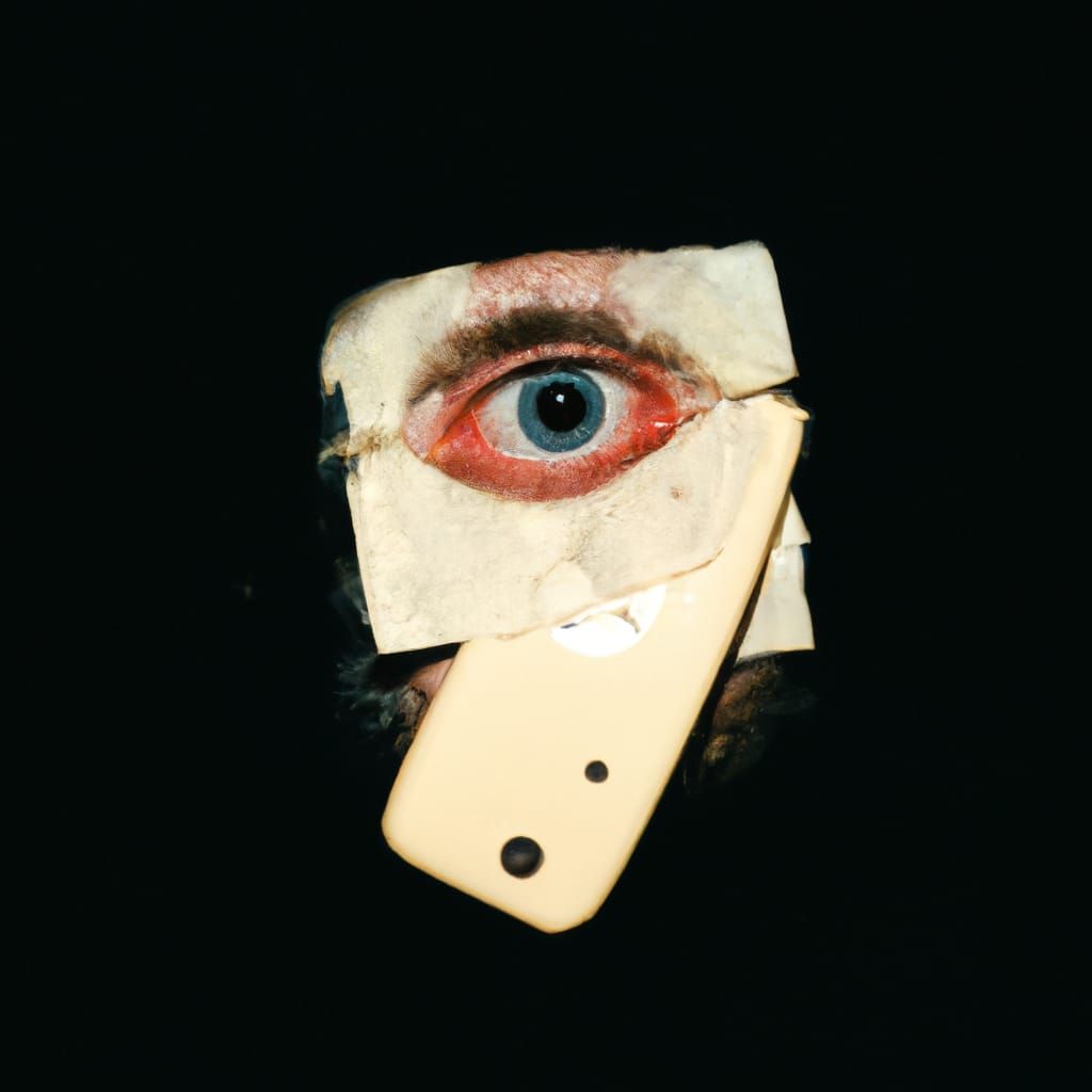 Surreal Anthropomorphic Character in 80s Style