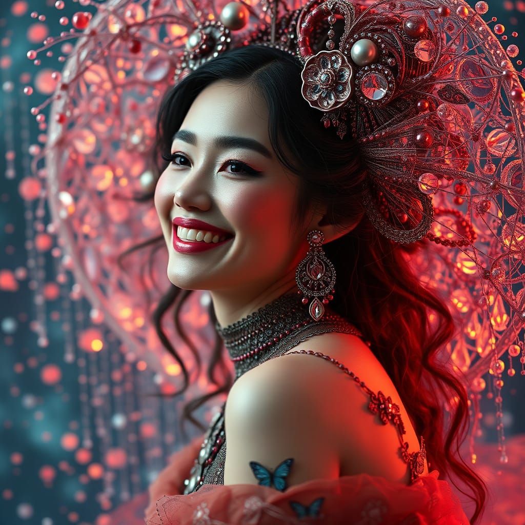 Authentic Soul Plan: Photorealistic Fashion Magazine Art