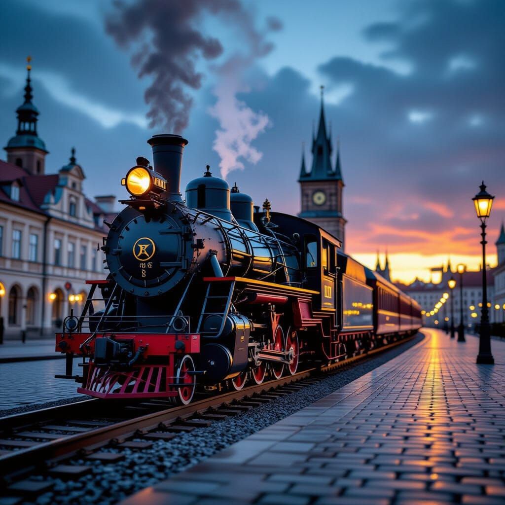 Hyperrealistic Photograph of Poland with Cinematic Atmospher...