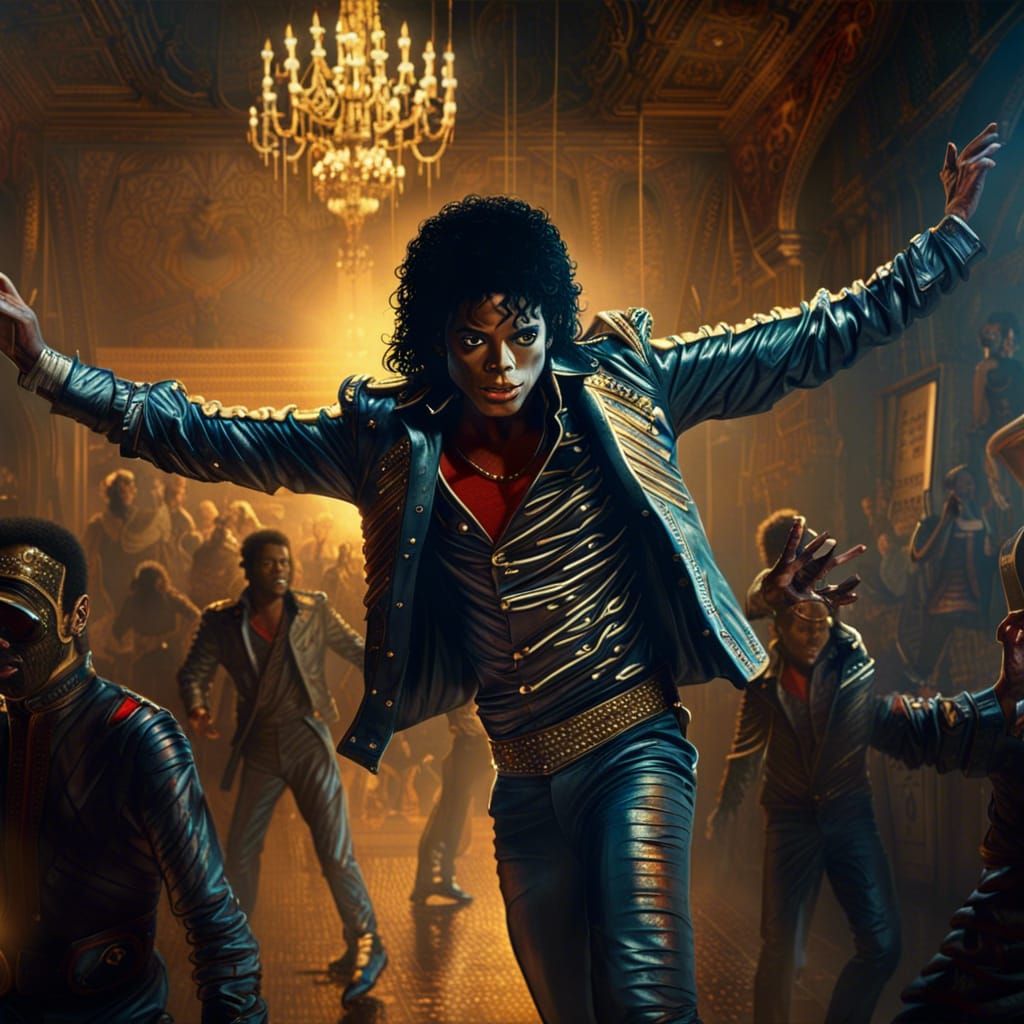 Michael Jackson's Thriller Dance: A Digital Masterpiece