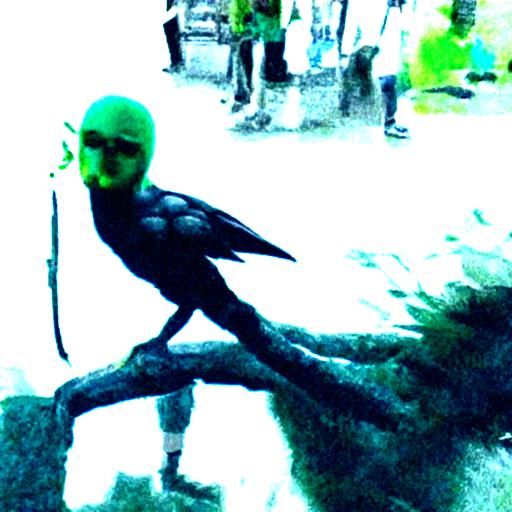 Anthropomorphic Bird Character