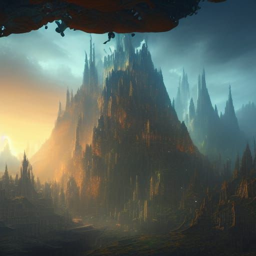 33 Chakras of Illumination: Detailed Matte Painting