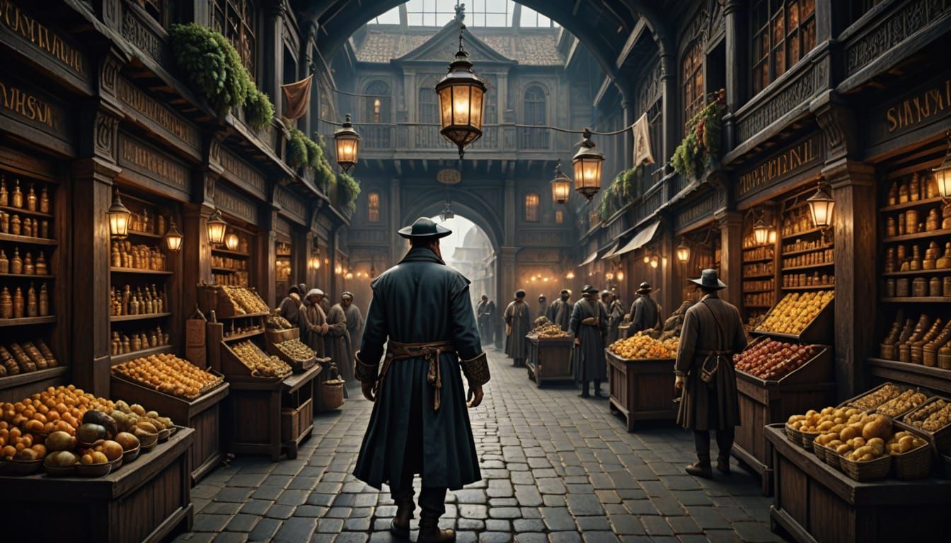 Epic 16th Century Merchant in Smerikan Splendor