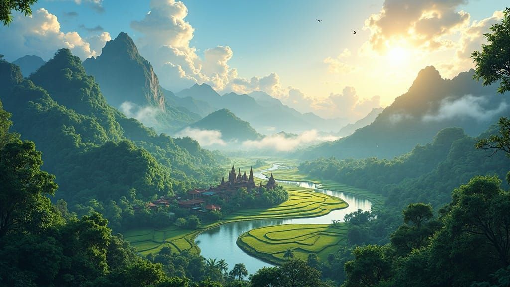 Southeast Asian landscape pro