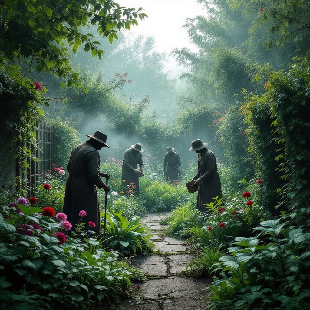 Haunted Garden Spirits of Long-Dead Gardeners