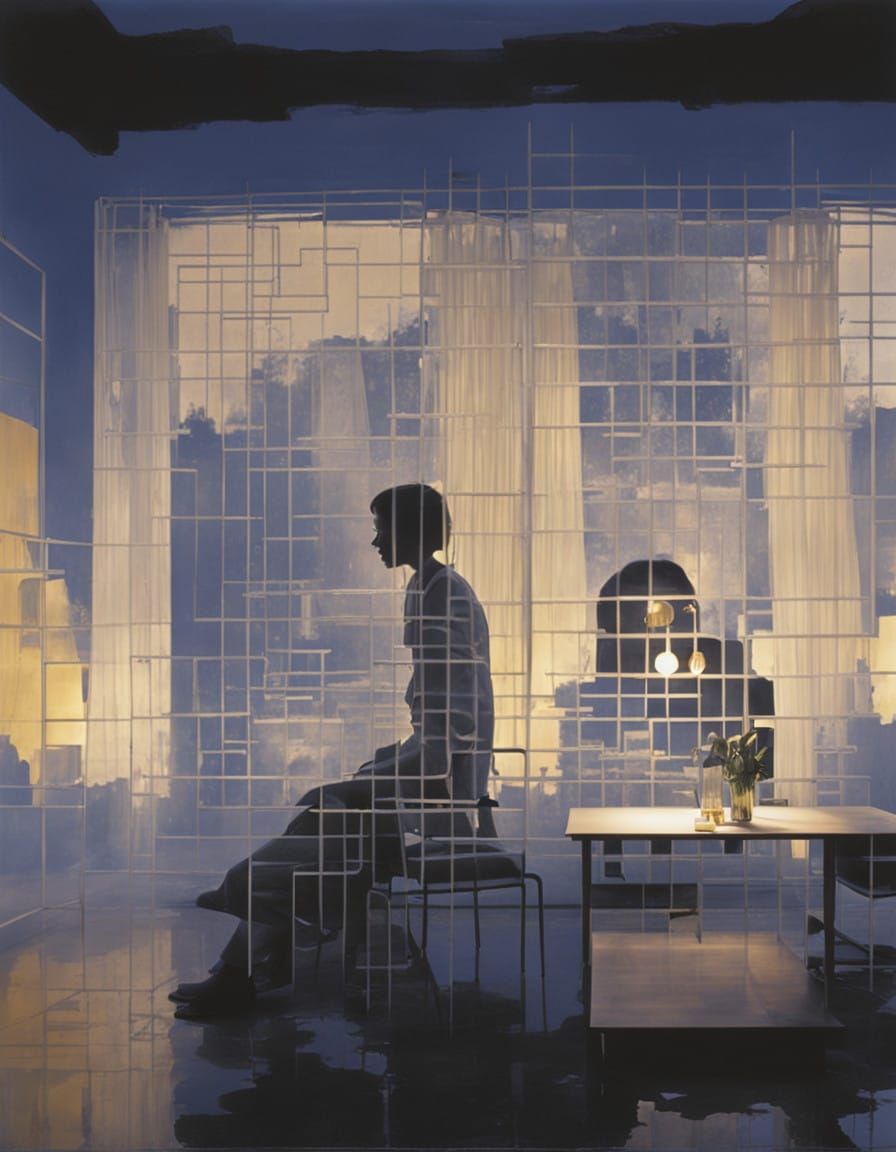 Ethereal Room Interior in Richter/Wearstler Style