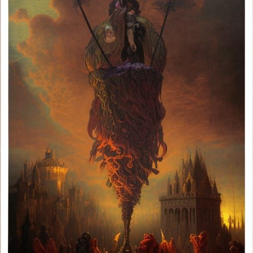 Magic School Lessons as Detailed Matte Painting