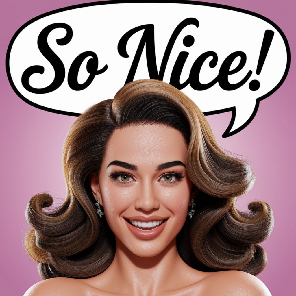 Breathtakingly Beautiful Woman with Radiant Smile