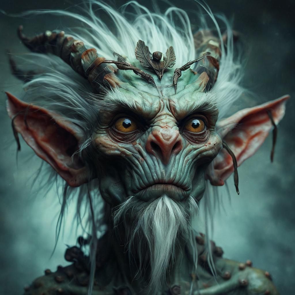 Stunning and Unique Goblin Portrait