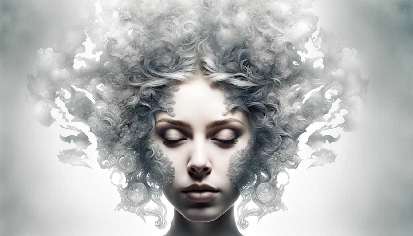 Pandora's Box Double Exposure Digital Art