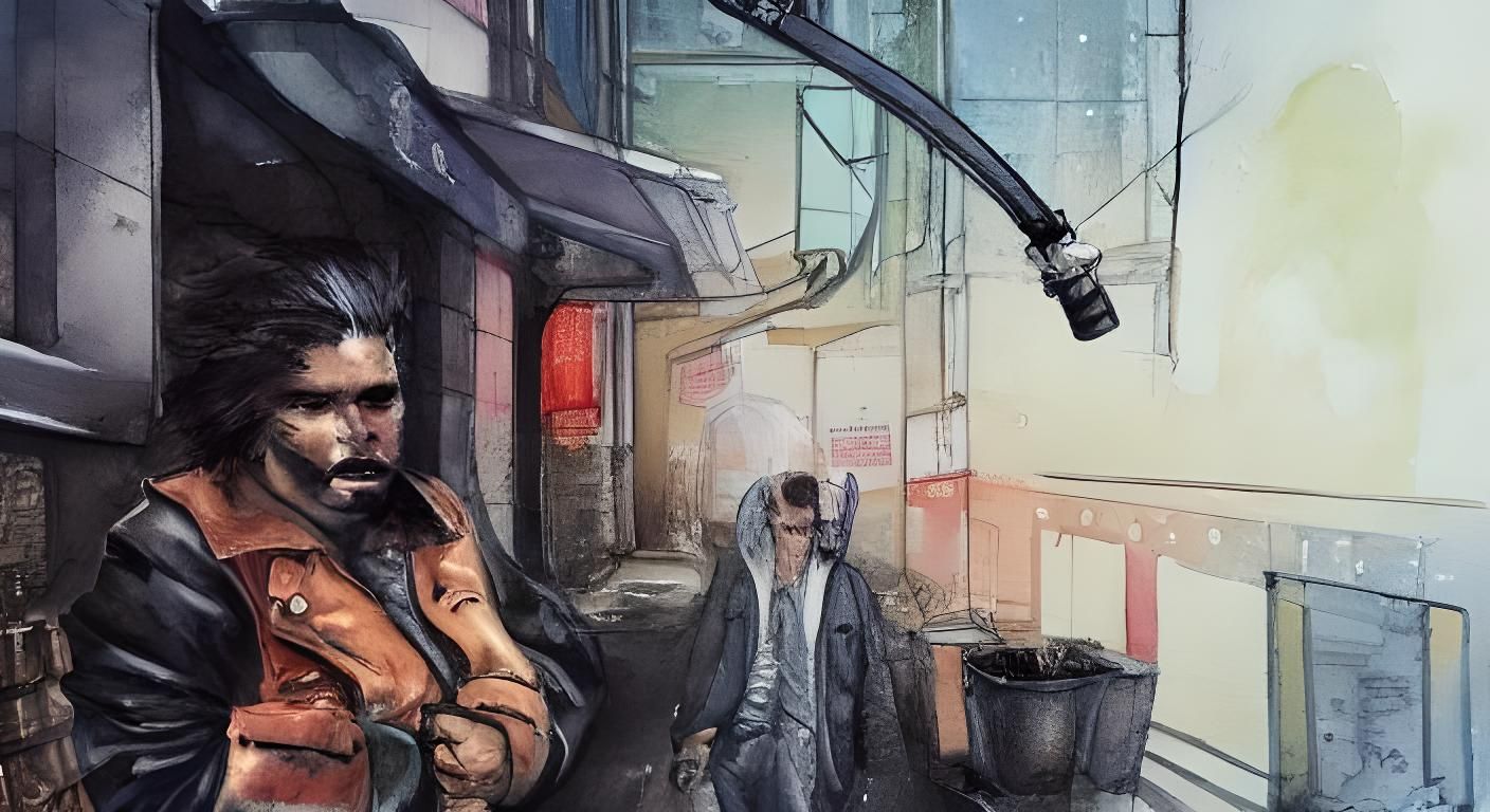 Akira-Inspired Motorcycle Gang Rivalry in Neo Tokyo
