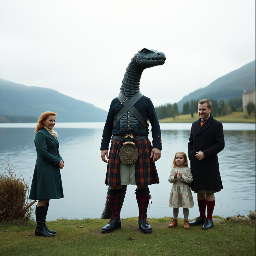 Sir Loch Ness: A Cinematic Family Portrait