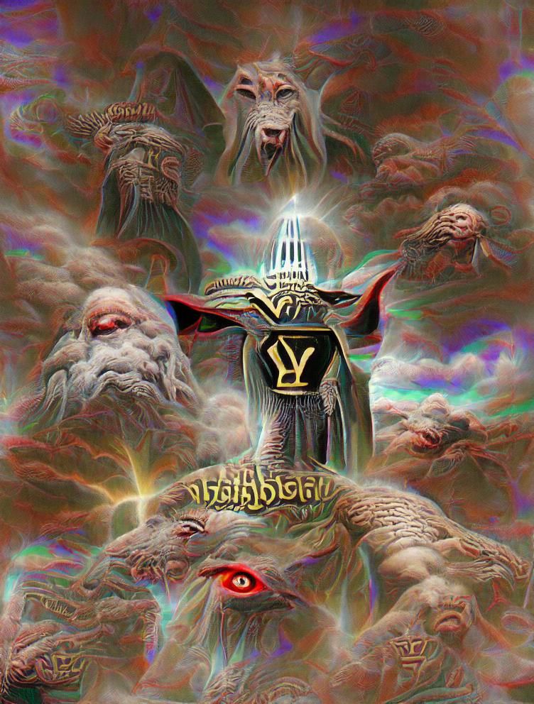 Yaldabaoth the Lesser God Digital Art