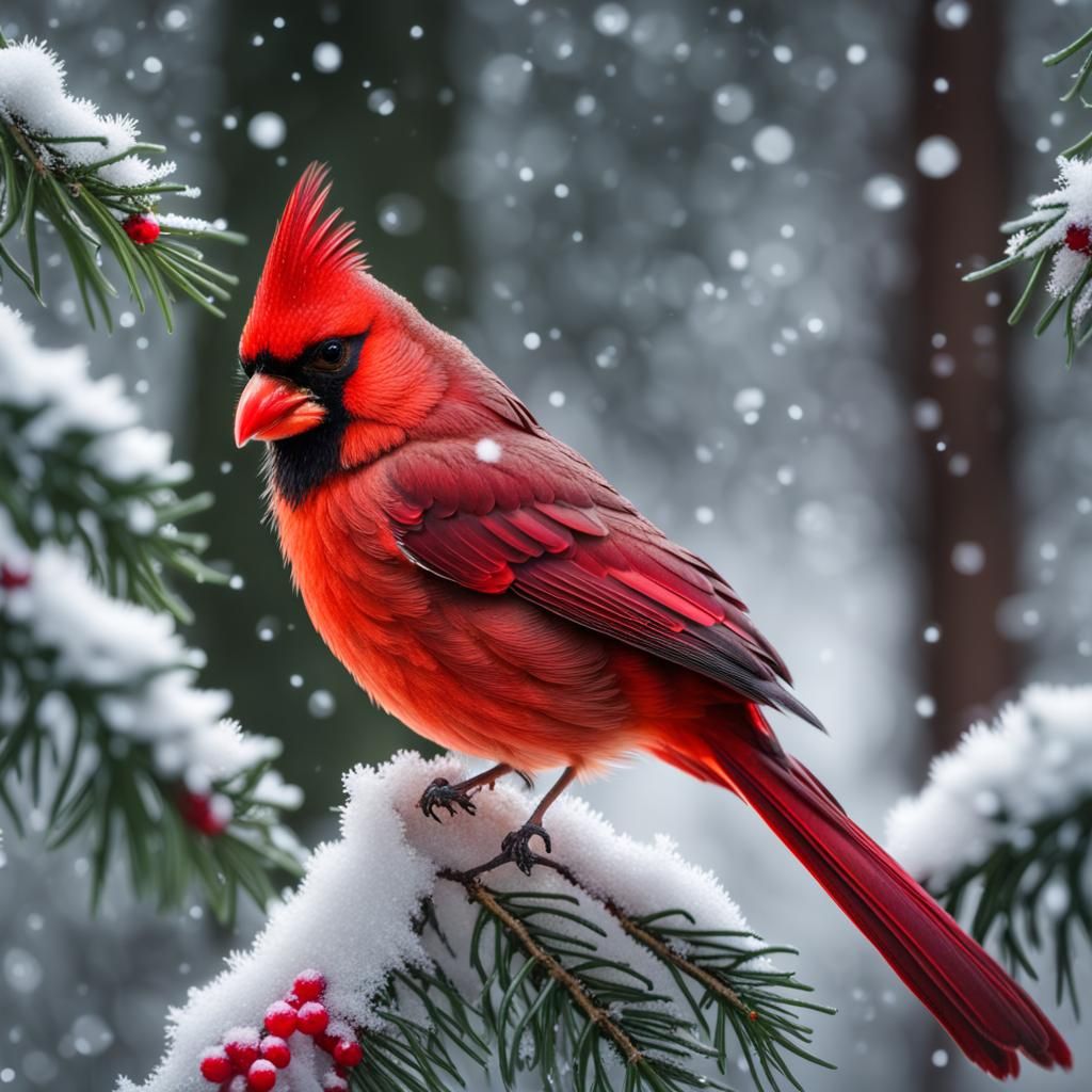 Winter Cardinal