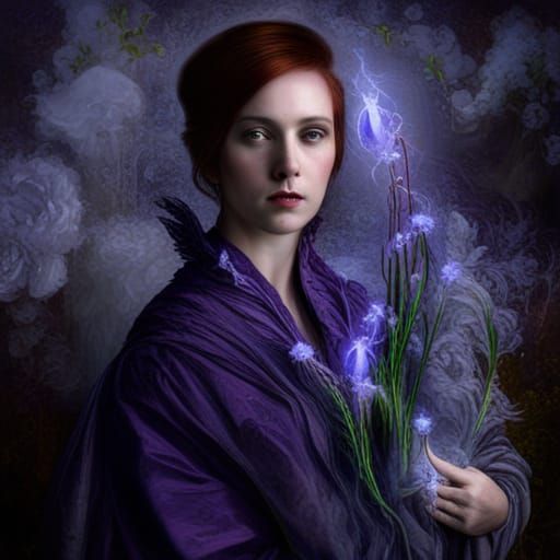 Ethereal Victorian Ghost Family Portrait in Gothic Style