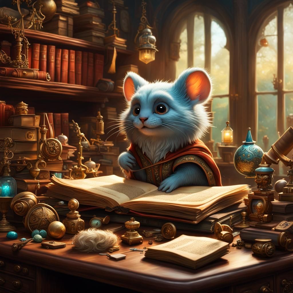 Professor Knickknack and His Collection of Bric-a-Brac