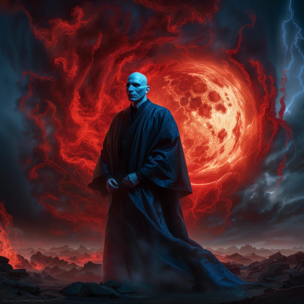 Darth Voldemort, Emperor of the Wizarding World.