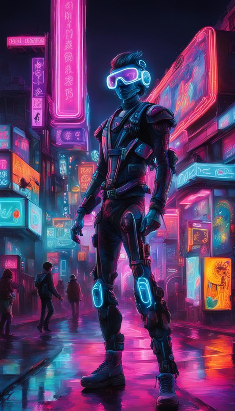 Neon Punk Urban Canyons (Neon Punk) 4