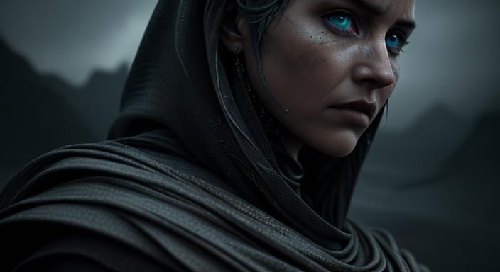 fremen woman on arrakis