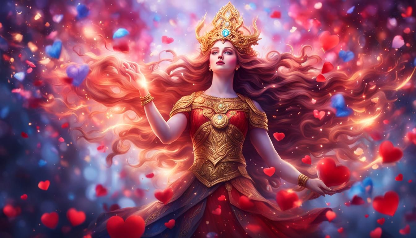 Vanadis: Norse Goddess of Love in Splash Art