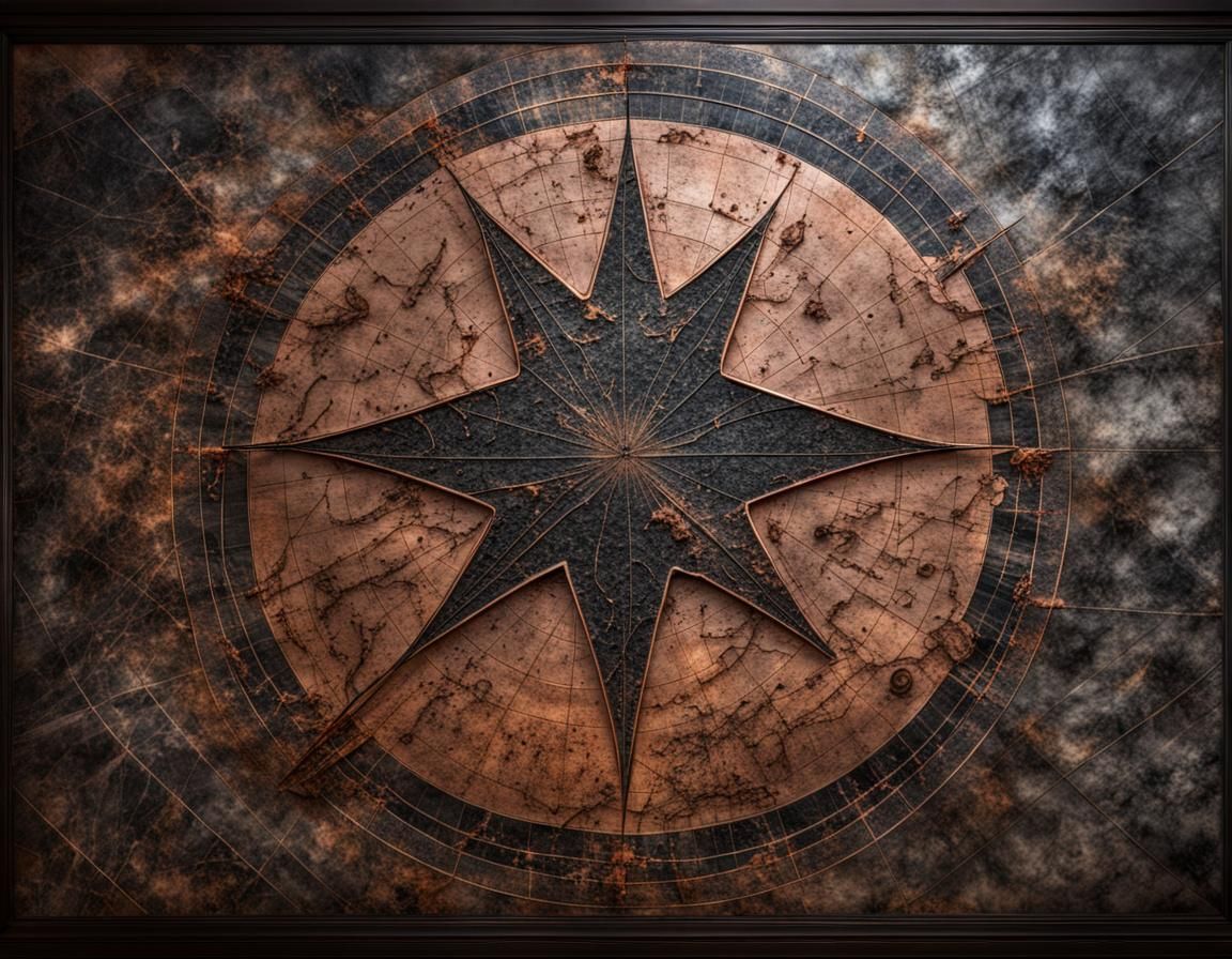 Prehistoric Star Map Engraved in Stone