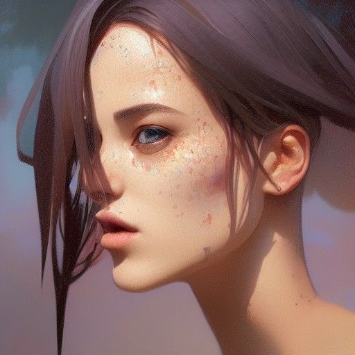 Detailed Portrait with Dynamic Lighting