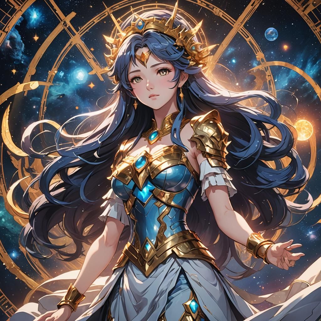 Anime Goddess of the Universe, Cel-Shaded Manga