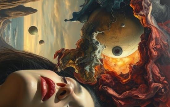 Surreal and Dada Dreams in Oil Painting