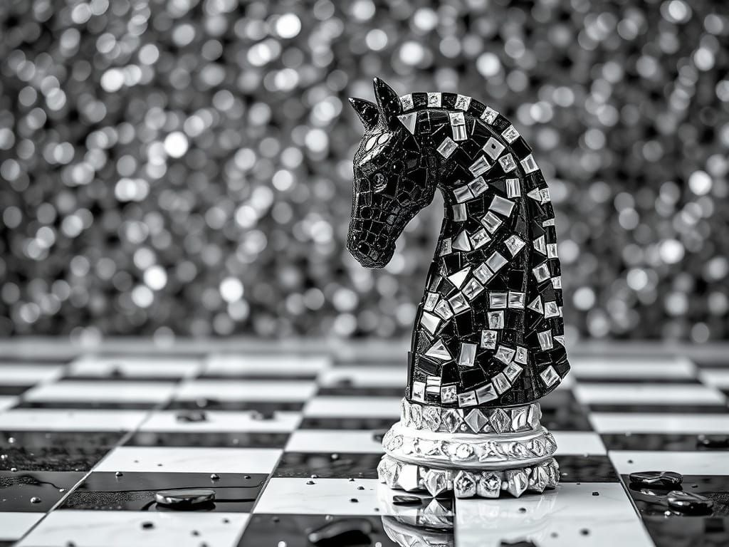 Knight of the Realm - White and Black