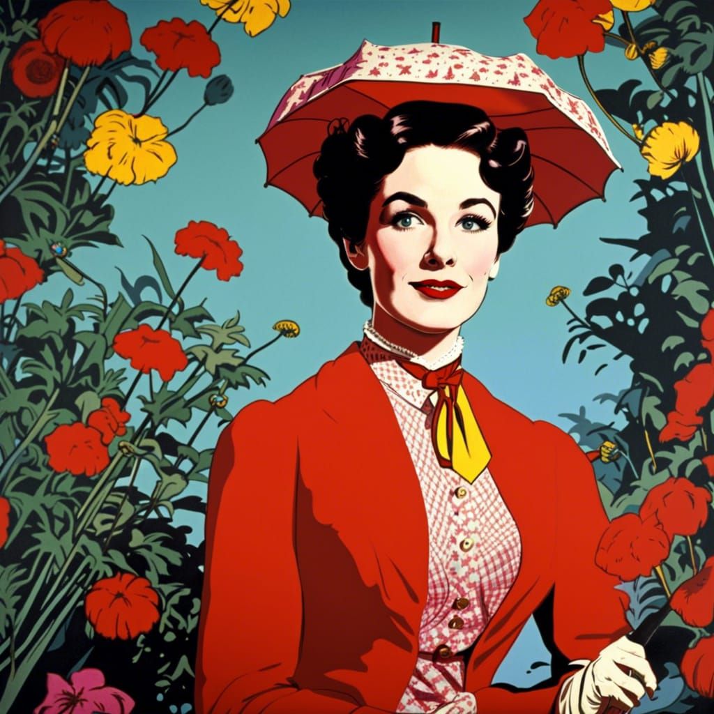 Mary Poppins, by Andy Warhol