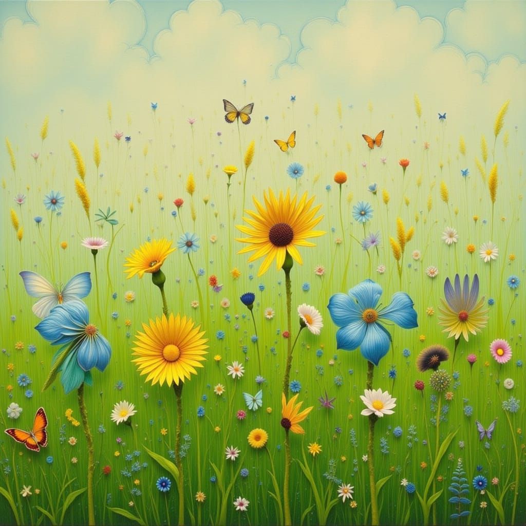 Barefoot in the Grass: Green and Turquoise Tones