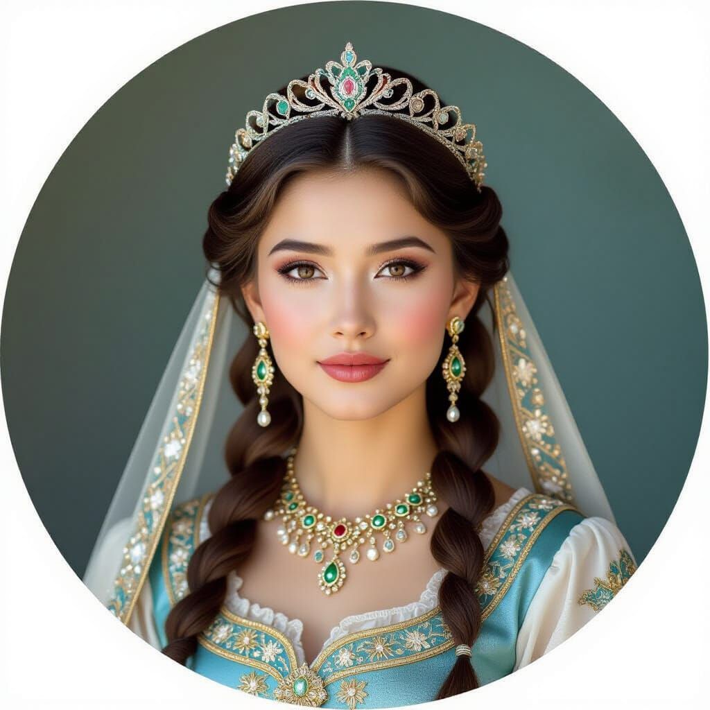 Central Asian Princess Portrait