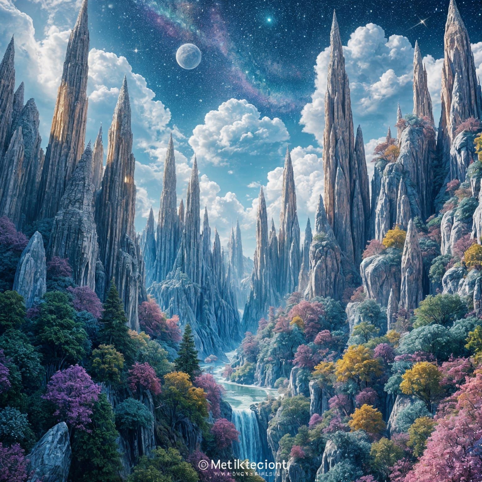 Glittering Dreamscapes Unveiled in 8K Brilliance