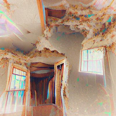 Dream House Interior Dematerializing