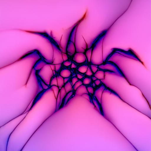 Spider Leg Fractal Abstract
