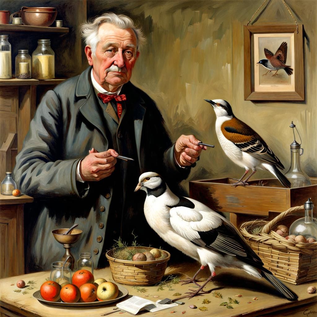 Nostalgic British Realism Art