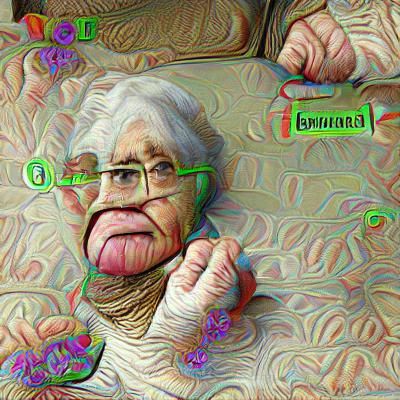 Elderly Woman Portrait