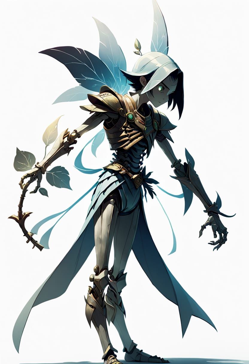 Pinocchio Necromancer Fantasy Game Asset