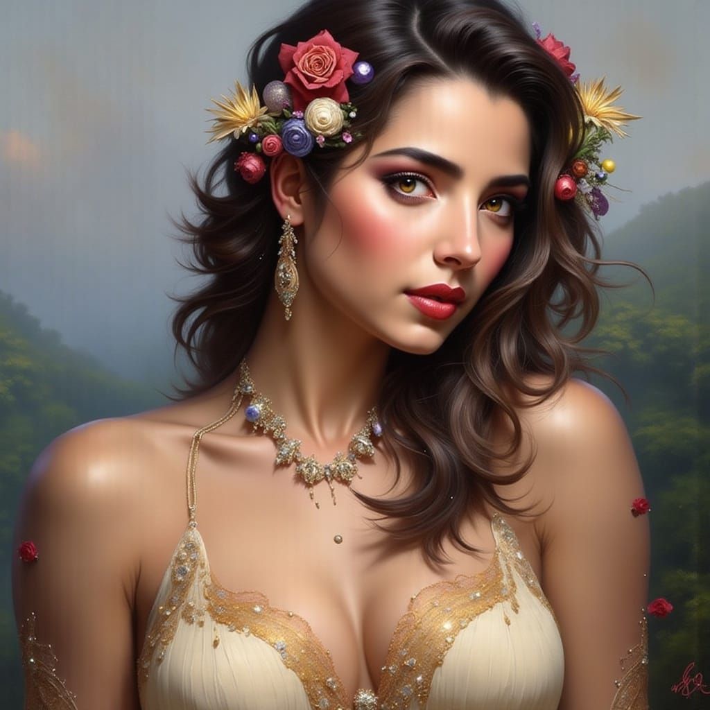 AI Art: A Captivating Abstract Digital Creation