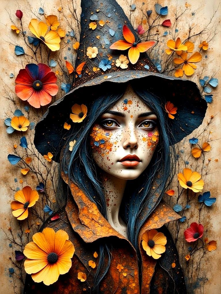 "The Petal Wizard: A Tale of Nature's Wonders"