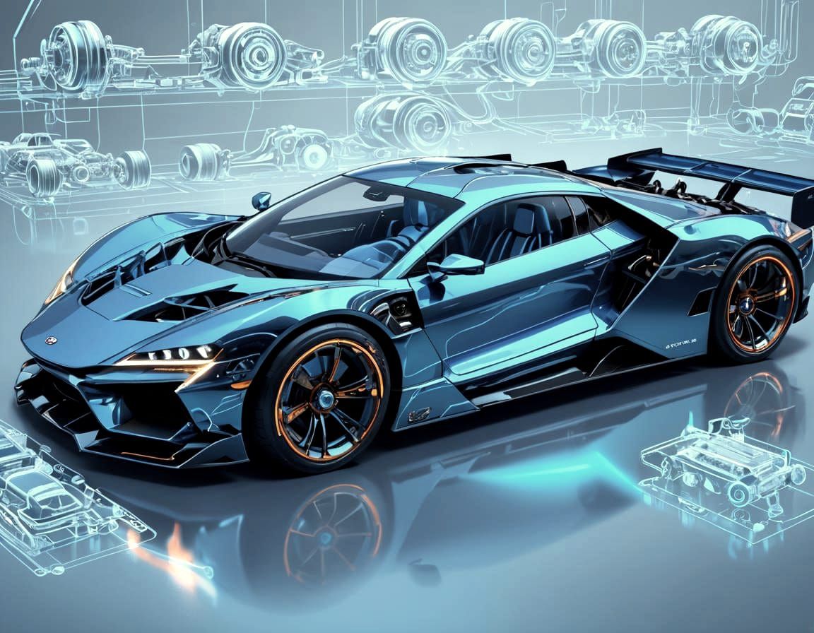 Spectacular Racing Car Engine Reveal