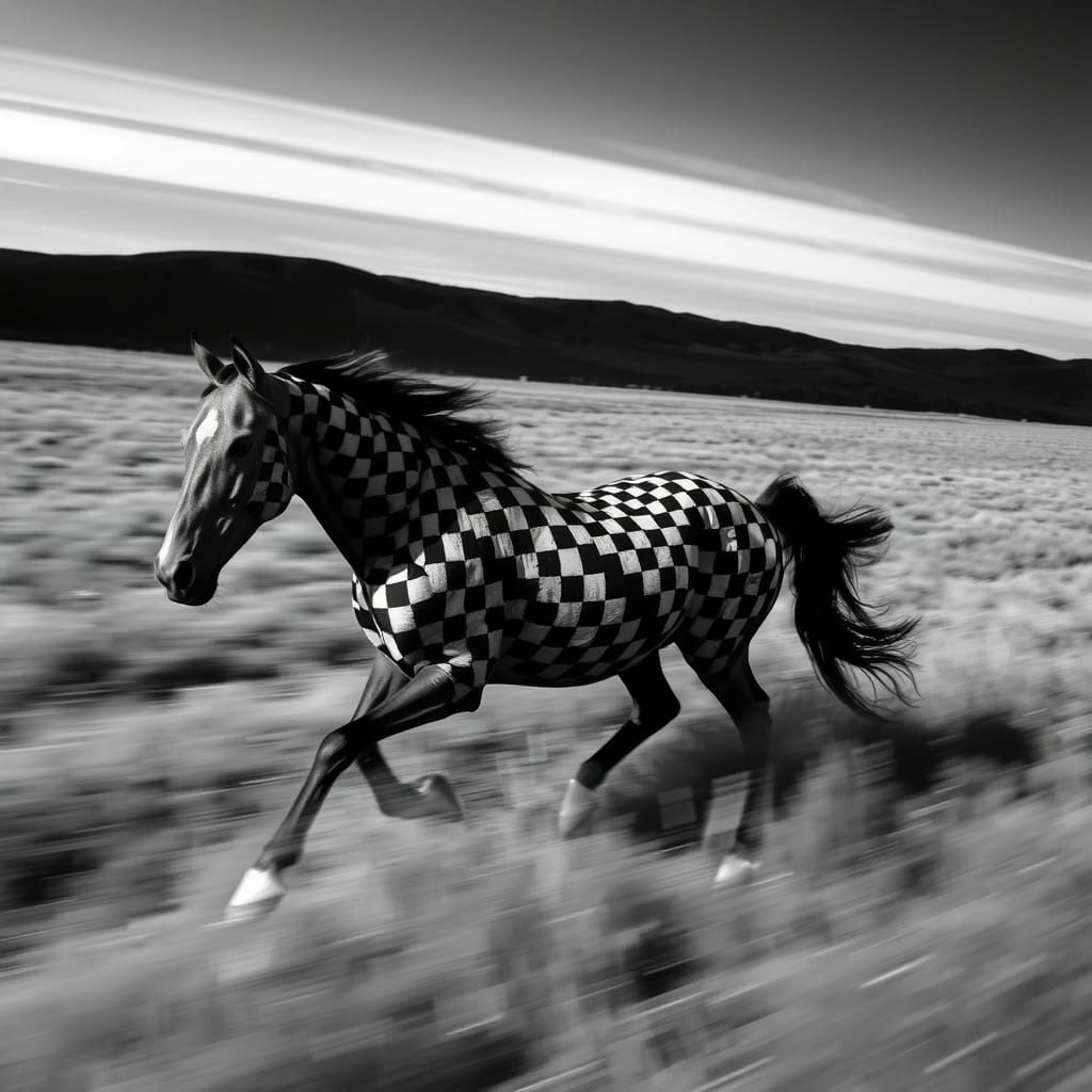 Equine Geometric Form in Motion