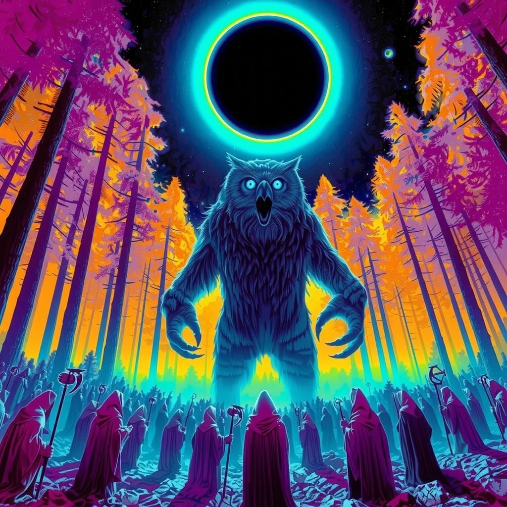 Mystical Cult of the Giant Owl Bear at Eclipse