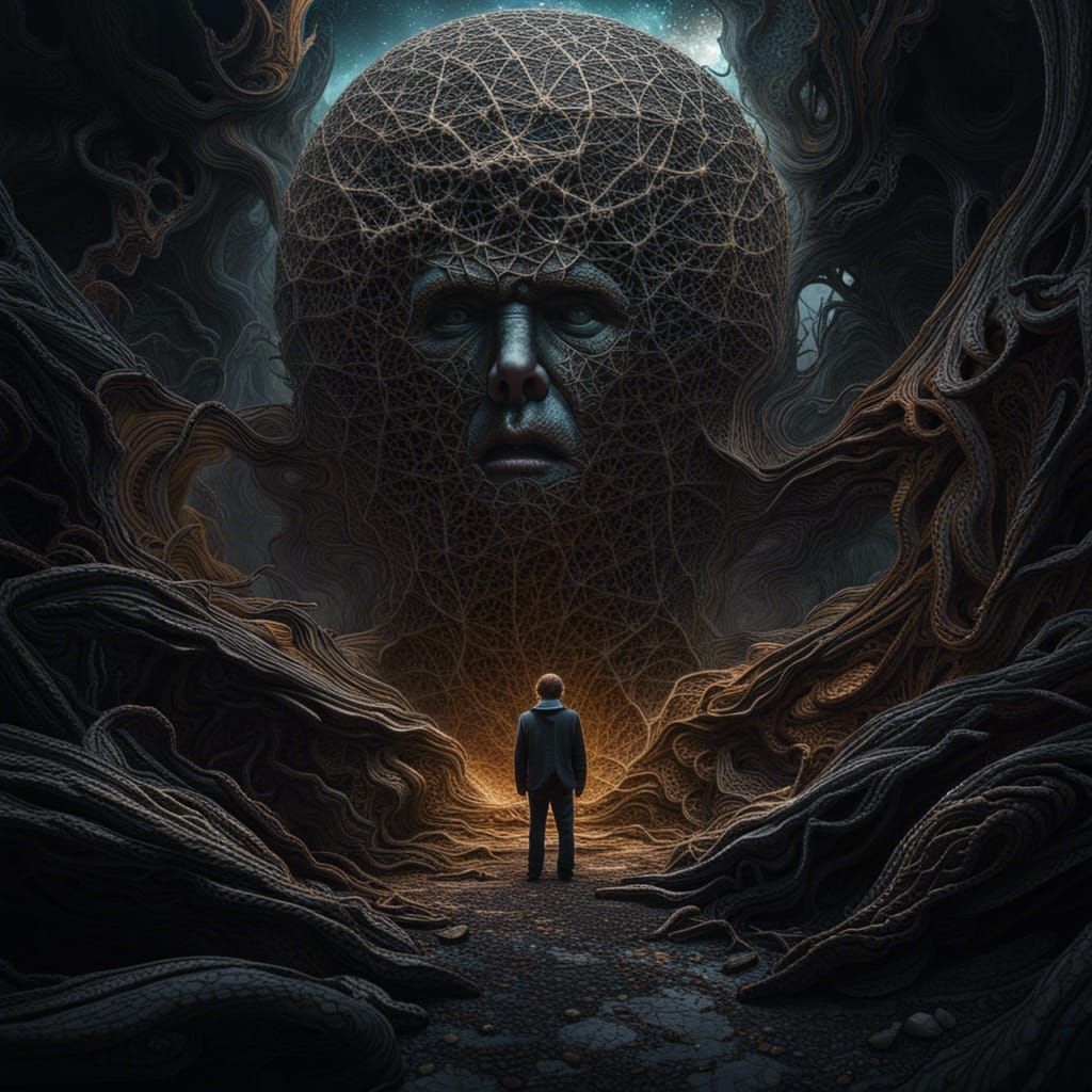 Contemplating Existence in a Hyperrealistic Universe