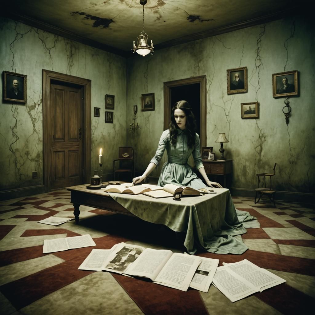 Esoteric House: Occult Mysteries Revealed in Surreal Style